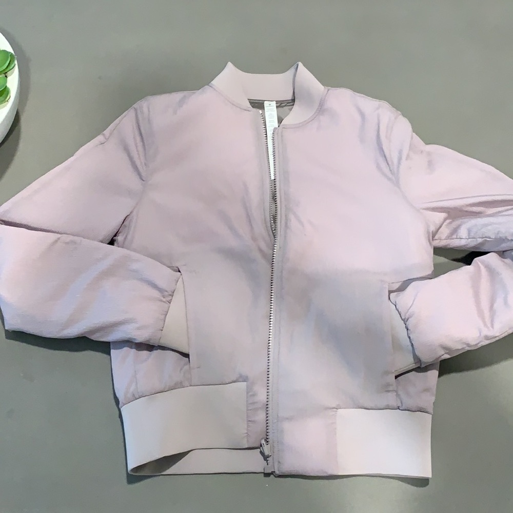Lululemon Lavender/Grey Color Bomber